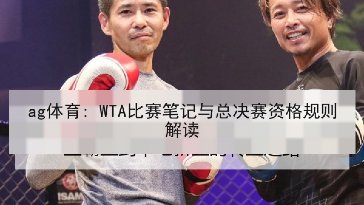 ag体育: WTA比赛笔记与总决赛资格规则解读